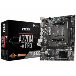 Материнская плата MSI A320M-A PRO Фото