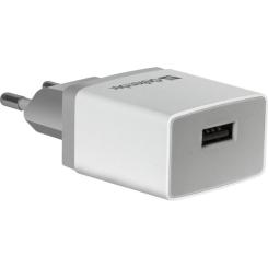 Зарядное устройство Defender UPA-21 white, 1xUSB, 5V / 2.1A Фото 1