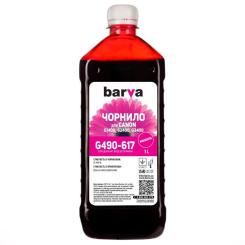Чернила Barva CANON GI-490 1л MAGENTA Фото