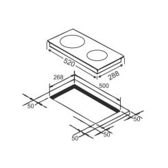 Варочная поверхность Interline HHV 536 SPT BA Фото 7
