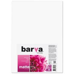 Фотобумага Barva A3 125г Everyday Matte, 20л Фото