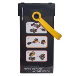 Конструктор Microlab Toys Строительная техника - бетономешалка Фото 3