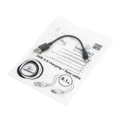 Дата кабель Cablexpert USB 2.0 AM to Lightning 0.1m Фото 1