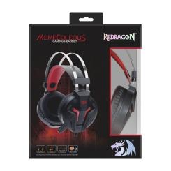 Наушники Redragon Memecoleous Black-Red Vibration Фото 2
