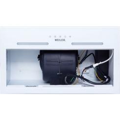 Вытяжка кухонная Weilor PBS 52300 GLASS WH 1000 LED Strip Фото 6