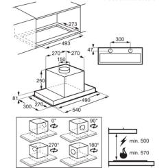 Вытяжка кухонная Electrolux LFG716X Фото 2
