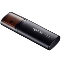 USB флеш накопитель Apacer 128GB AH25B Black USB 3.1 Фото