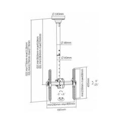 Кронштейн ITech CELB-54S Фото 1