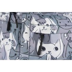 Рюкзак для ноутбука 2E 13" TeensPack Cats, grey Фото 6