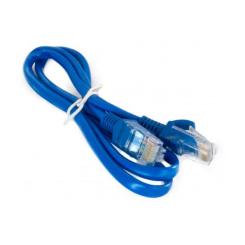 Патч-корд Extradigital 0.5м, UTP, cat.5e, CCA, blue Фото