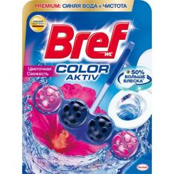 Туалетный блок Bref Кольорова вода Квіткова свіжість 50 г Фото