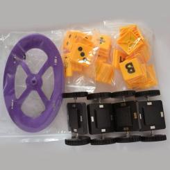 Конструктор Магнікон 198 деталей Plastic box Фото 3