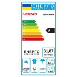 Стиральная машина Ardesto WMH-W60C Фото 9