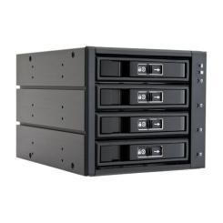 Бэкплейн Chieftec 3x5.25"/4x3.5" Hot-Swap Aluminium Фото