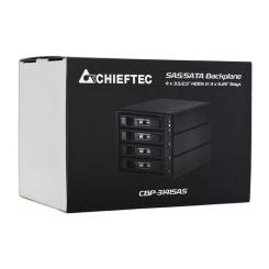 Бэкплейн Chieftec 3x5.25"/4x3.5" Hot-Swap Aluminium Фото 5
