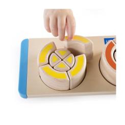 Игровой набор Guidecraft Manipulatives Круги и сегменты Фото 4