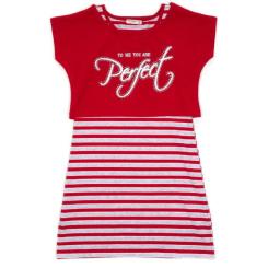 Платье детское Breeze в полоску с топом Фото