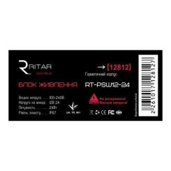 Блок питания для систем видеонаблюдения Ritar RTPSW12-24 Фото 1