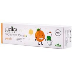 Детская зубная паста Melica Organic Персик 100 мл Фото
