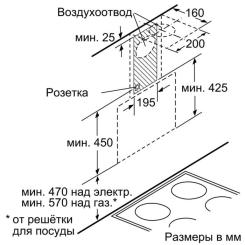 Вытяжка кухонная Bosch DWK065G20R Фото 5