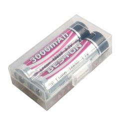 Аккумулятор Beston 18650 (168A) 3000 mAh *2 з захистом Фото 2