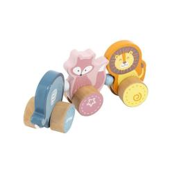 Каталка Viga Toys PolarB Зверята Фото 3