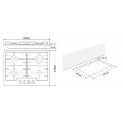 Варочная поверхность Eleyus GRACIA 60 WH EF Фото 11