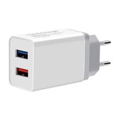 Зарядное устройство XoKo WC-210 2.4A USB White (WC-210-WH) Фото 1