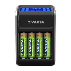 Зарядное устройство для аккумуляторов Varta LCD PLUG CHARGER +4*AA 2100 mAh Фото