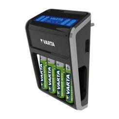 Зарядное устройство для аккумуляторов Varta LCD PLUG CHARGER +4*AA 2100 mAh Фото 2
