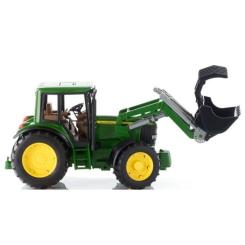 Спецтехника Bruder трактор Джон с погрузчиком 1:16 Фото 3