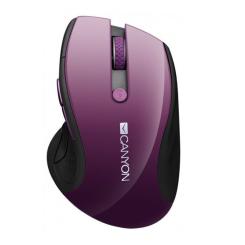 Мышка Canyon CNS-CMSW01P Wireless Purple/Black Фото