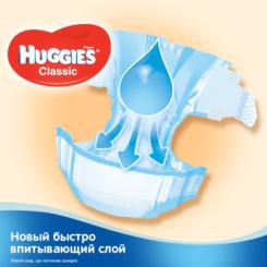 Подгузники Huggies Classic 4 (7-18 кг) Giga 82 шт Фото 2