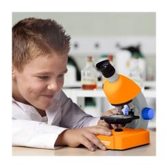 Микроскоп Bresser Junior 40x-640x Orange Base Фото 3