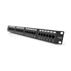 Патч-панель PiPo 19" 24хRJ-45 UTP 1U cat.6 Фото