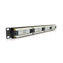 Патч-панель PiPo 19" 24хRJ-45 UTP 1U cat.6 Фото 1