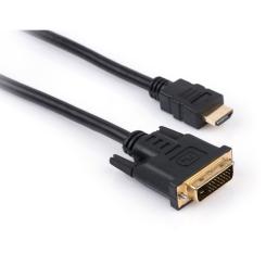 Кабель мультимедийный Vinga HDMI M to DVI M 3.0m 24+1pin Фото