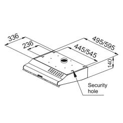 Вытяжка кухонная Pyramida WHX 50 IX Фото 10