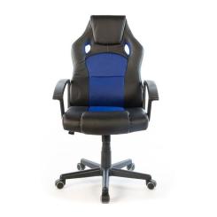 Офисное кресло Аклас Анхель PL TILT чёрно-синий Фото 1