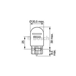 Автолампа Bosch 21/5W Фото 4