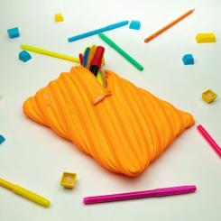 Пенал Zipit Neon Jumbo Crazy Orange Фото 2