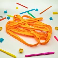 Пенал Zipit Neon Jumbo Crazy Orange Фото 3