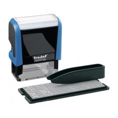 Самонаборной штамп Trodat текстовый 3-х строчный Фото