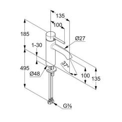 Смеситель KLUDI BOZZ Фото 1