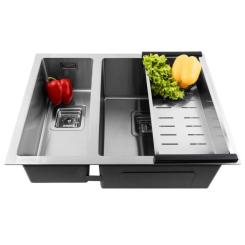 Мойка кухонная Weilor ALLERHAND WRX DB5845 Фото 5