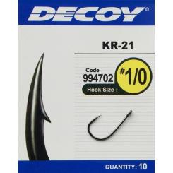 Крючок Decoy KR-21 Black Nickeled 05 (12 шт/уп) Фото 1