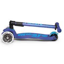 Самокат Micro Maxi Deluxe LED Темно-синий Фото 3