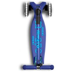 Самокат Micro Maxi Deluxe LED Темно-синий Фото 4