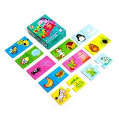 Развивающая игрушка Vladi Toys Где чей дом , украинский язык Фото 1
