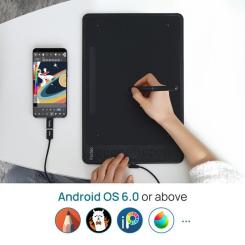 Графический планшет Parblo Intangbo M Black Фото 3